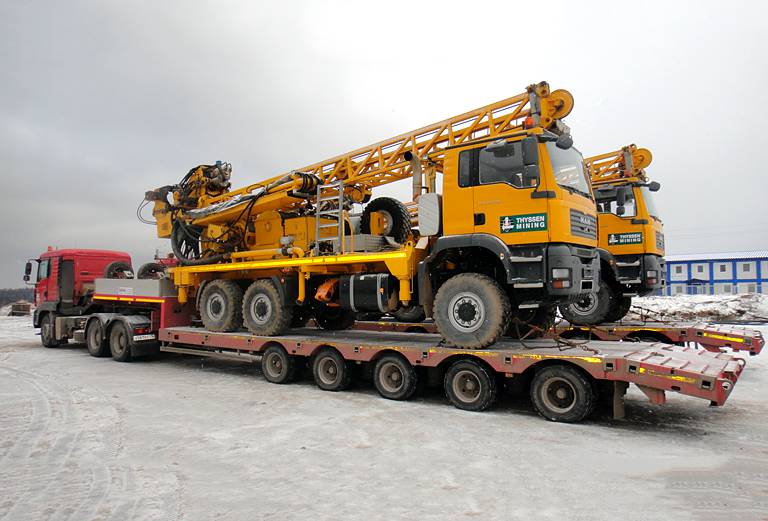 Перевозка на камазе вагончиков И оборудования из Новый Уренгой в Печора